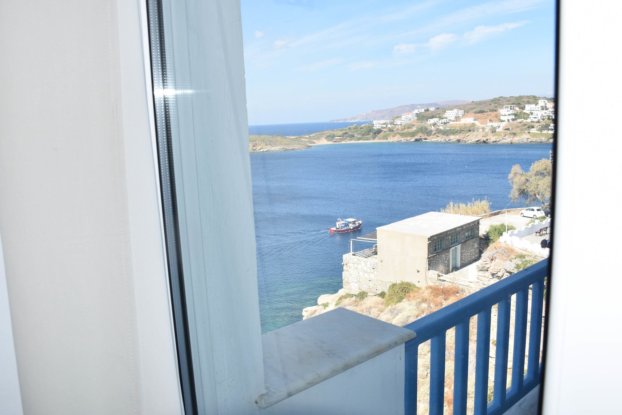 Villa Aegean Sea View Batsi Exterior foto