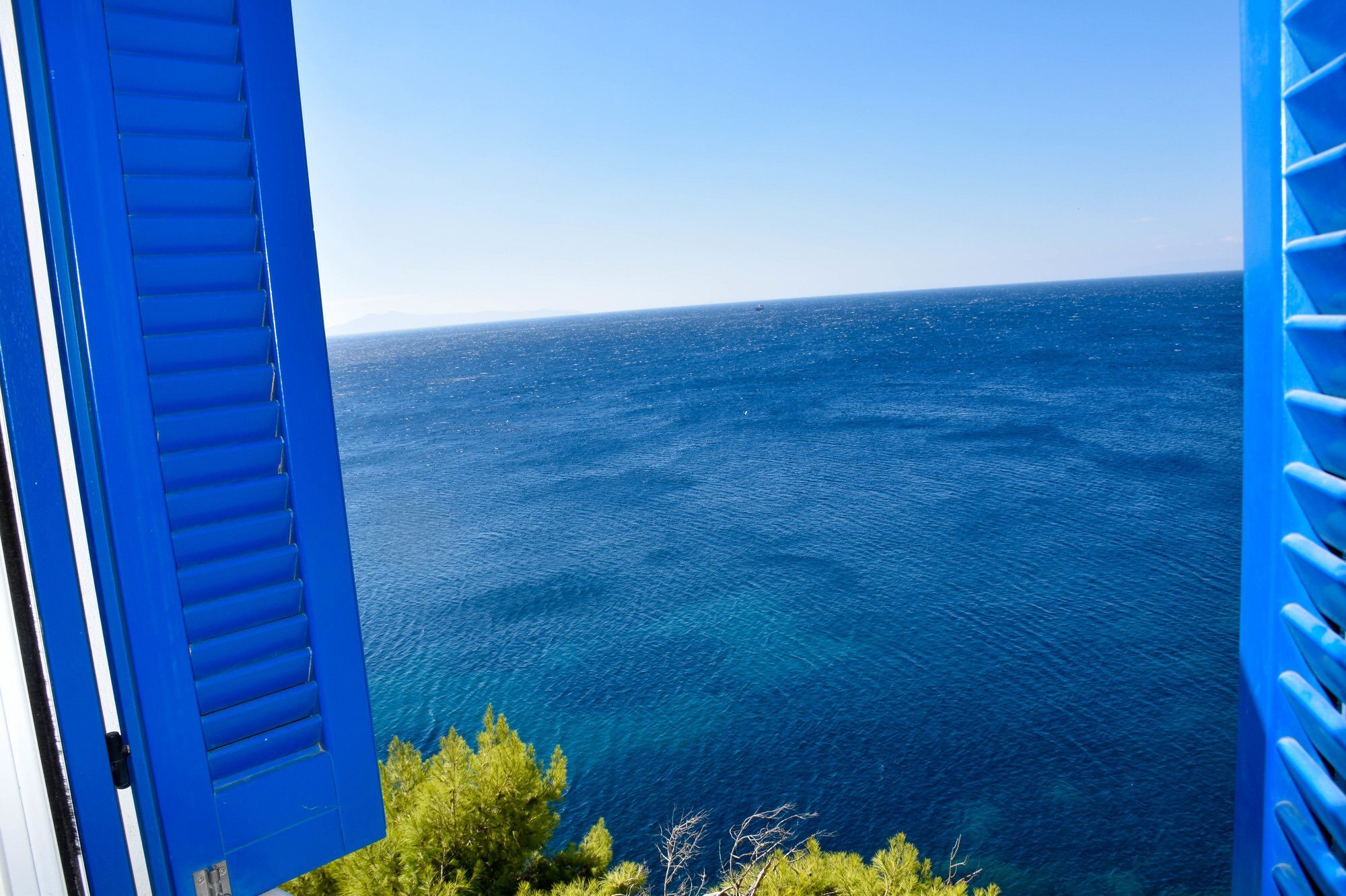 Villa Aegean Sea View Batsi Exterior foto